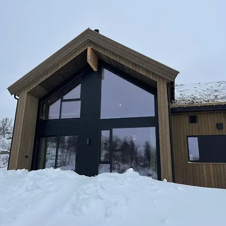 New At Fidjeland With Ski-in Ski-out Prázdninový dům *